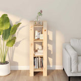 Vidaxl boekenkast kamerscherm 41x35x125 cm massief grenenhout
