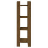 Vidaxl boekenkast kamerscherm 41x35x125 cm massief hout honingbruin