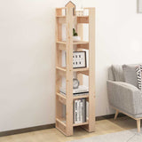 Vidaxl boekenkast kamerscherm 41x35x160 cm massief grenenhout