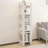 Vidaxl boekenkast kamerscherm 41x35x160 cm massief grenenhout wit