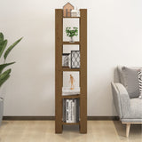 Vidaxl boekenkast kamerscherm 41x35x160 cm grenenhout honingbruin
