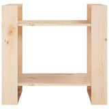 Vidaxl boekenkast kamerscherm 60x35x57 cm massief grenenhout