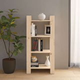 Vidaxl boekenkast kamerscherm 60x35x125 cm massief grenenhout