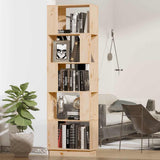 Vidaxl boekenkast kamerscherm 51x25x163,5 cm massief grenenhout