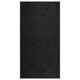 Vidaxl vloerkleed shaggy hoogpolig 80x150 cm zwart
