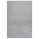 Vidaxl vloerkleed wasbaar korte pool anti-slip 160x230 cm grijs