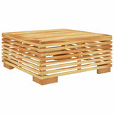 Vidaxl tuintafel 69,5x69,5x31 cm massief teakhout