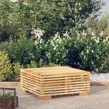 Vidaxl tuintafel 69,5x69,5x31 cm massief teakhout