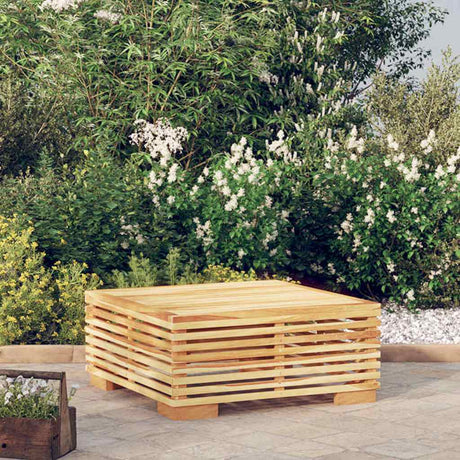 Vidaxl tuintafel 69,5x69,5x31 cm massief teakhout