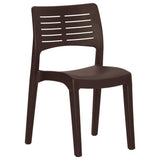 Vidaxl tuinstoelen 2 st polypropeen mokkakleurig
