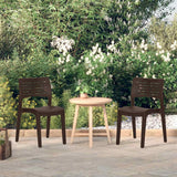 Vidaxl tuinstoelen 2 st polypropeen mokkakleurig