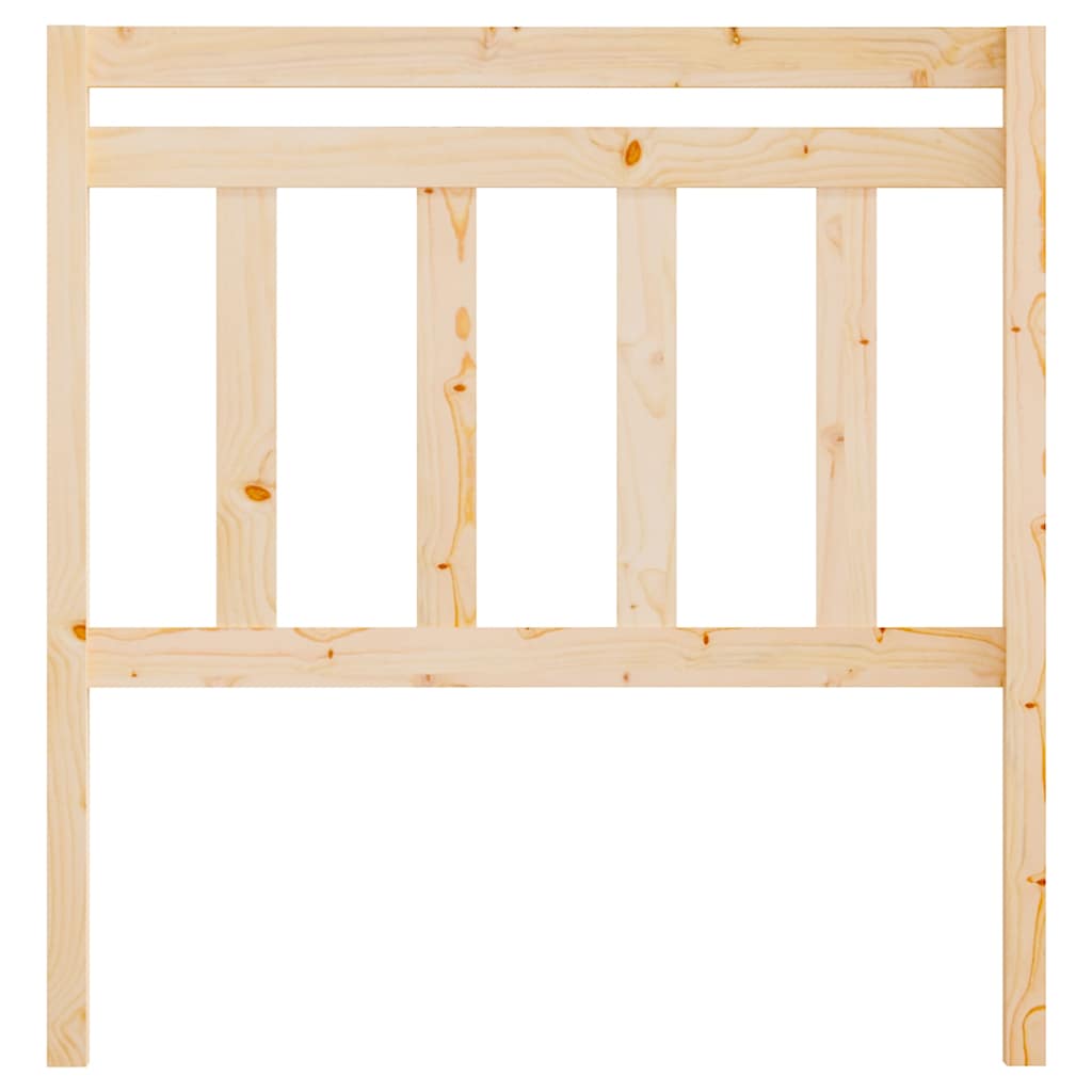Vidaxl hoofdbord 106x4x100 cm massief grenenhout