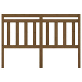 Vidaxl hoofdbord 126x4x100 cm massief grenenhout honingbruin