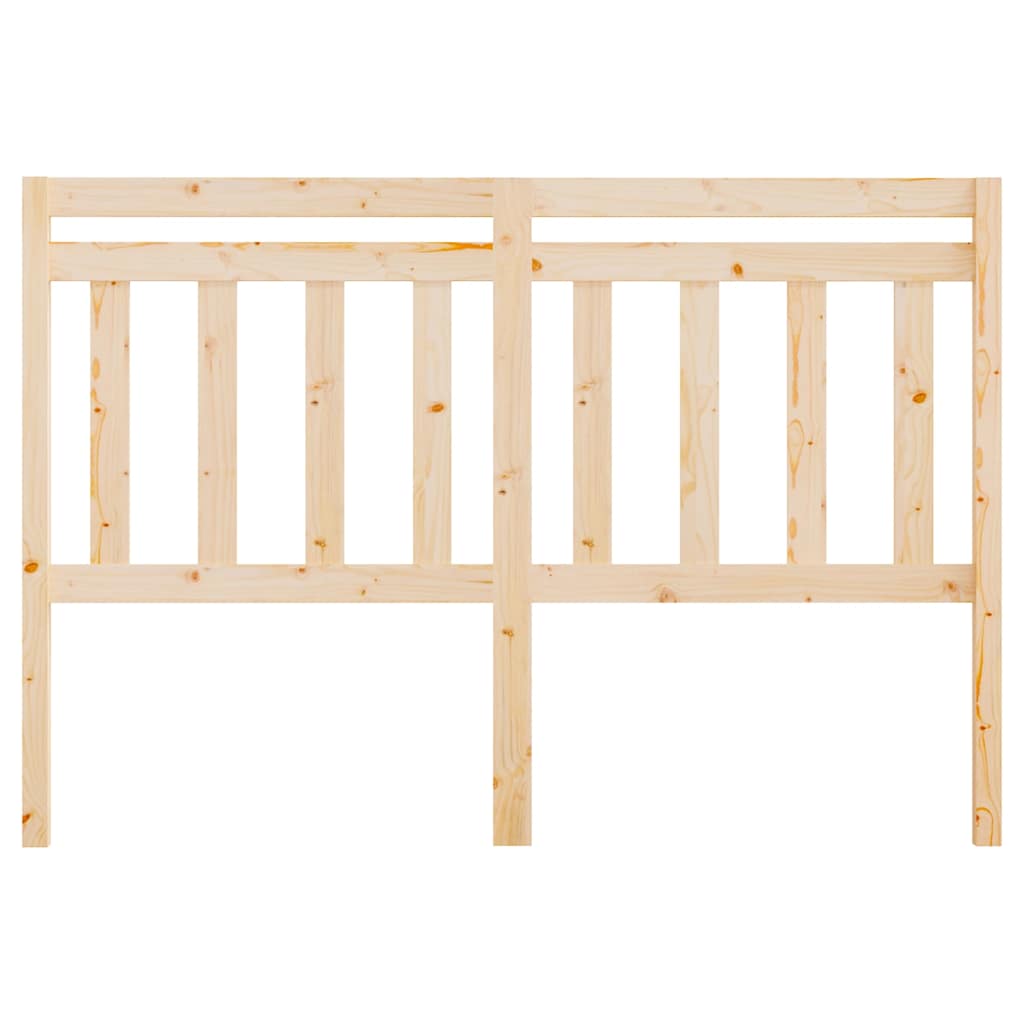 Vidaxl hoofdbord 140x4x100 cm massief grenenhout