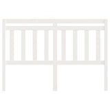 Vidaxl hoofdbord 140x4x100 cm massief grenenhout wit