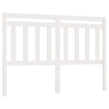 Vidaxl hoofdbord 146x4x100 cm massief grenenhout wit