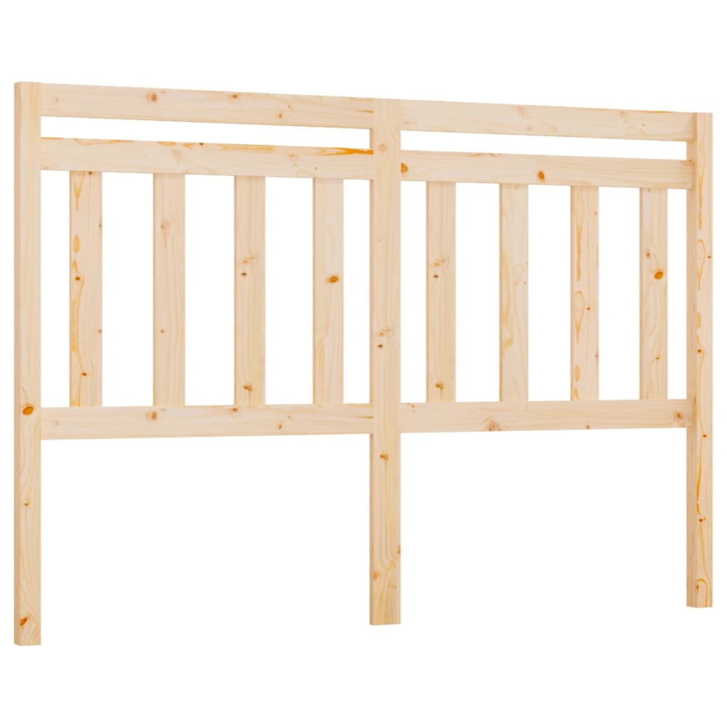 Vidaxl hoofdbord 166x4x100 cm massief grenenhout
