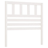 Vidaxl hoofdbord 81x4x100 cm massief grenenhout wit
