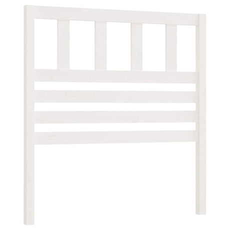 Vidaxl hoofdbord 81x4x100 cm massief grenenhout wit