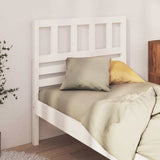 Vidaxl hoofdbord 81x4x100 cm massief grenenhout wit