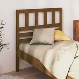 Vidaxl hoofdbord 81x4x100 cm massief grenenhout honingbruin
