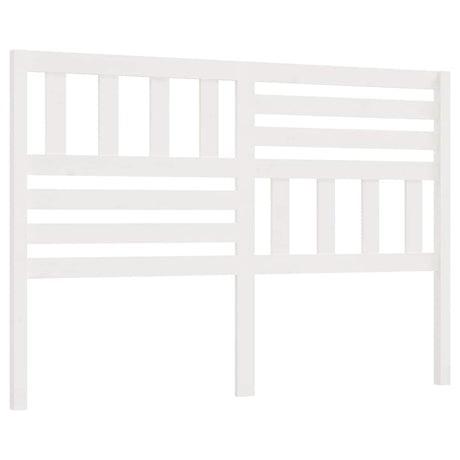 Vidaxl hoofdbord 166x4x100 cm massief grenenhout wit