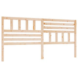 Vidaxl hoofdbord 186x4x100 cm massief grenenhout