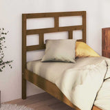 Vidaxl hoofdbord 81x4x100 cm massief grenenhout honingbruin