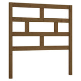 Vidaxl hoofdbord 106x4x100 cm massief grenenhout honingbruin