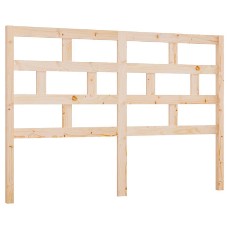 Vidaxl hoofdbord 141x4x100 cm massief grenenhout
