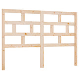 Vidaxl hoofdbord 146x4x100 cm massief grenenhout