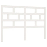 Vidaxl hoofdbord 166x4x100 cm massief grenenhout wit