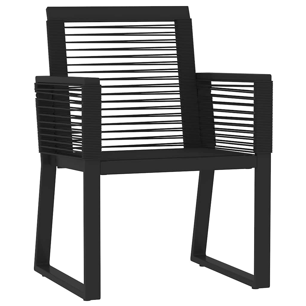 Vidaxl 3-delige tuinset zwart