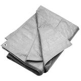 Vidaxl dekzeil 180 g m² 4x6 m hdpe grijs