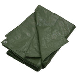 Vidaxl dekzeil 180 g m² 3x4 m hdpe groen