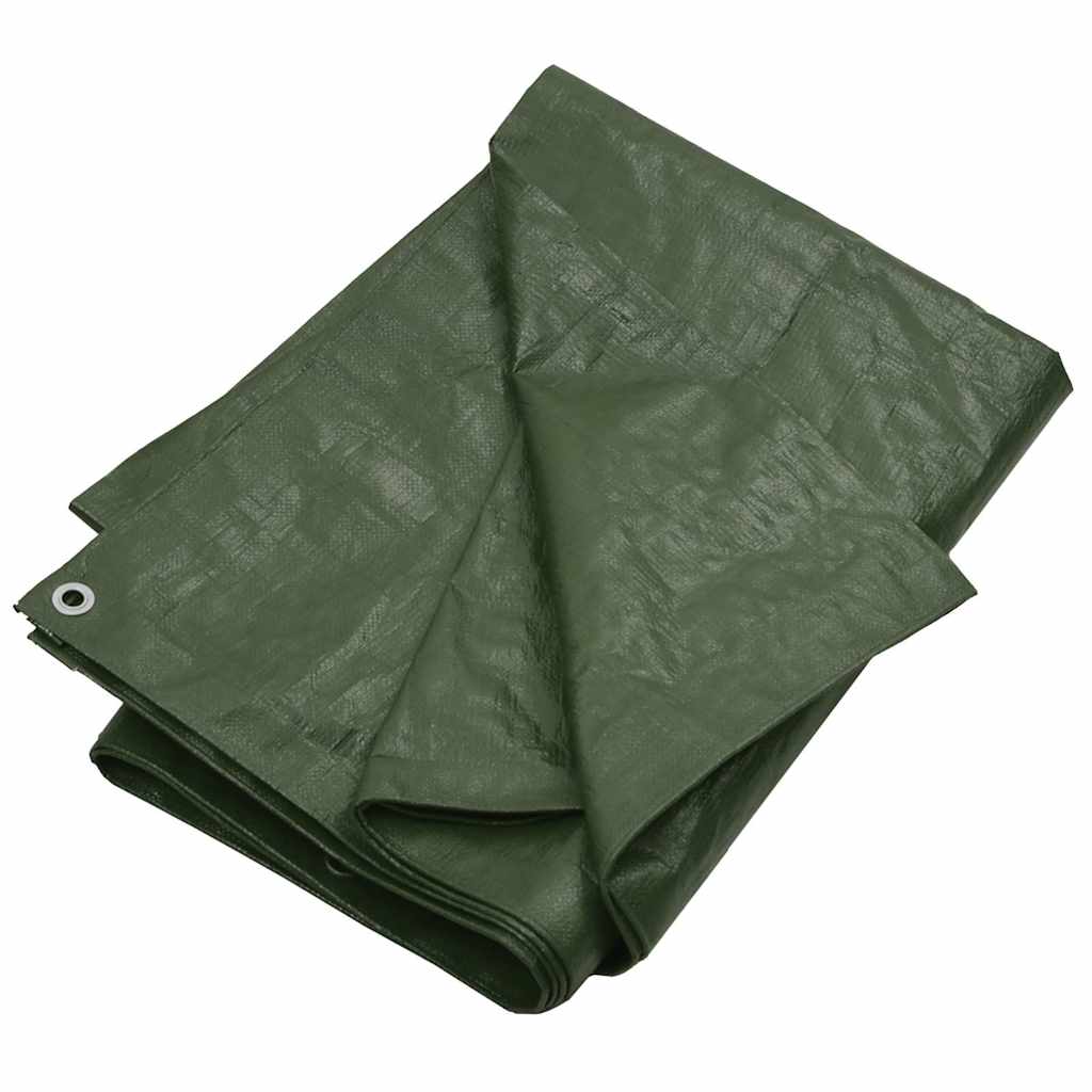Vidaxl dekzeil 180 g m² 4x4 m hdpe groen