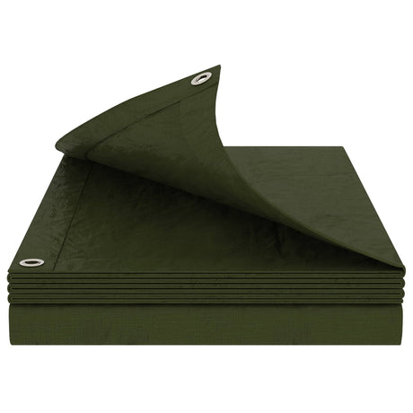 Vidaxl dekzeil 260 g m² 4x6 m hdpe groen