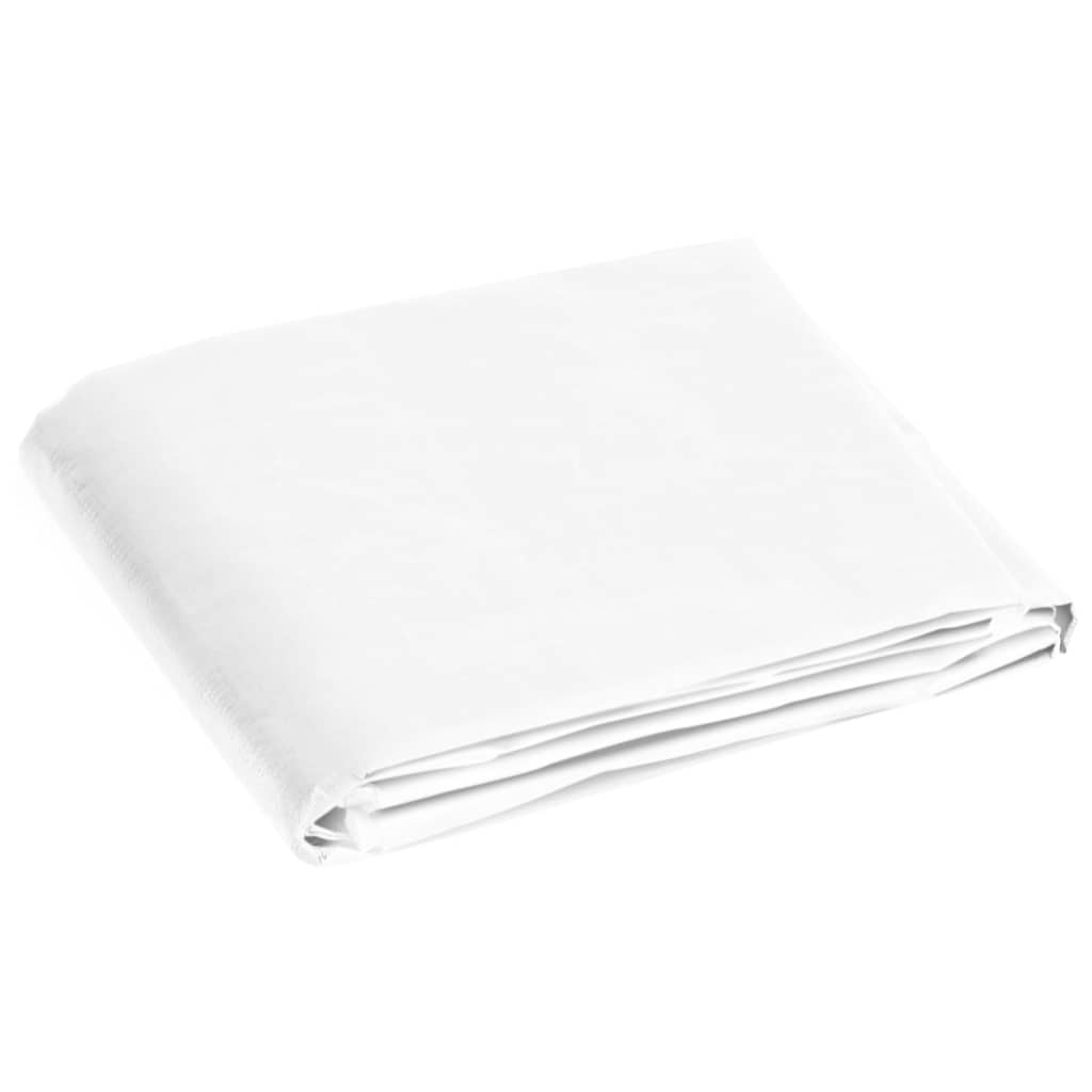Vidaxl dekzeil 180 g m² 4x4 m hdpe wit