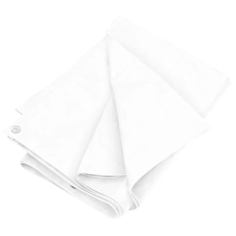 Vidaxl dekzeil 180 g m² 8x12 m hdpe wit