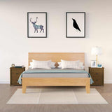 Vidaxl nachtkastjes 2 st 50x35x61,5 cm massief grenenhout honingbruin