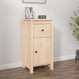 Vidaxl dressoir 40x35x80 cm massief grenenhout