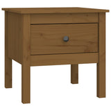 Vidaxl bijzettafels 2 st 50x50x49 cm massief grenenhout honingbruin