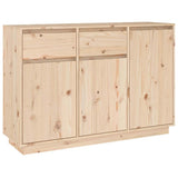 Vidaxl dressoir 110x34x75 cm massief grenenhout