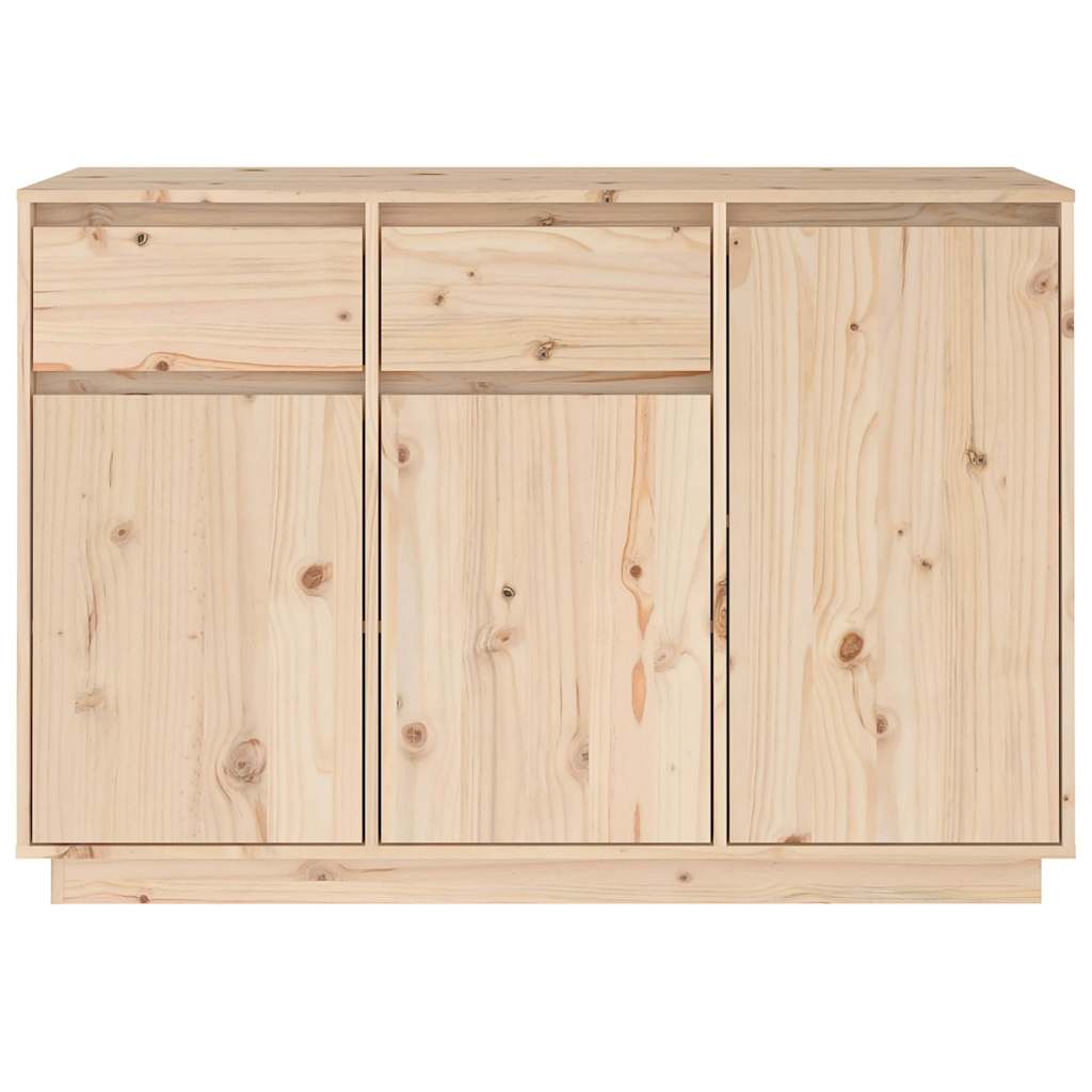 Vidaxl dressoir 110x34x75 cm massief grenenhout