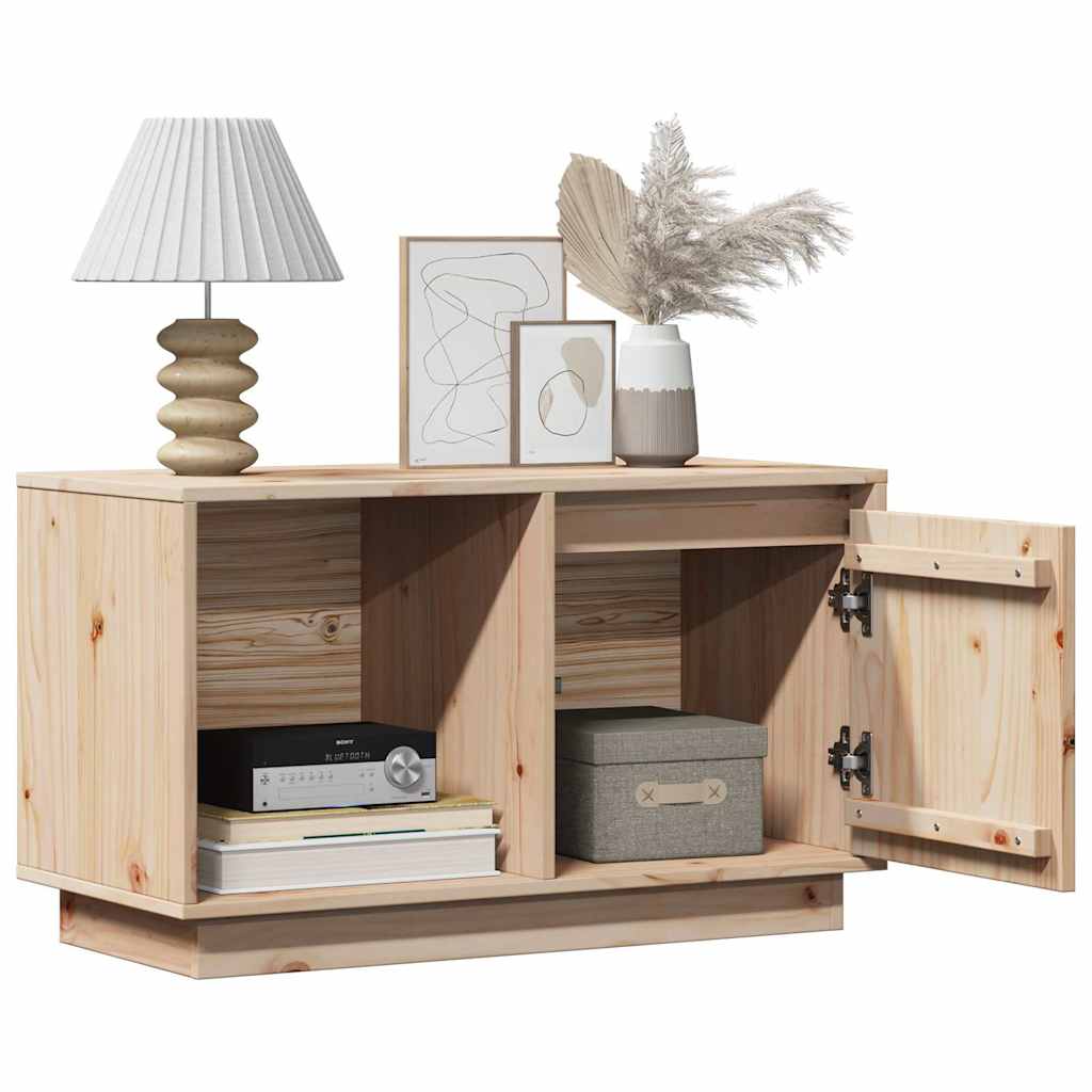Vidaxl tv-meubel 74x35x44 cm massief grenenhout