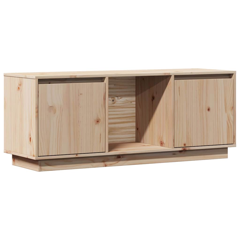 Vidaxl tv-meubel 110,5x35x44 cm massief grenenhout