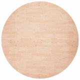 Vidaxl tafelblad rond ø60x1,5 cm onbehandeld massief eikenhout