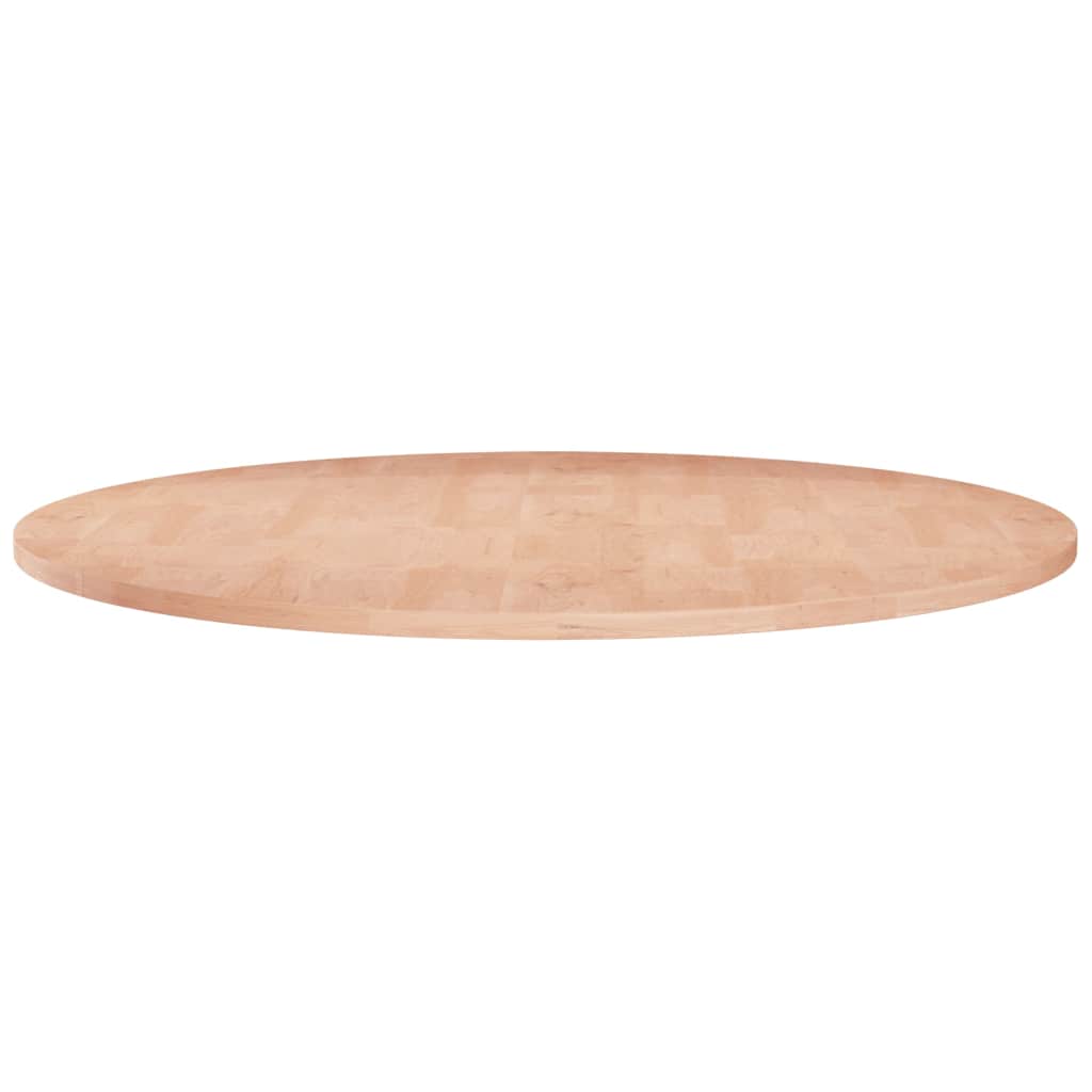 Vidaxl tafelblad rond ø70x1,5 cm onbehandeld massief eikenhout
