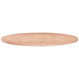 Vidaxl tafelblad rond ø70x1,5 cm onbehandeld massief eikenhout