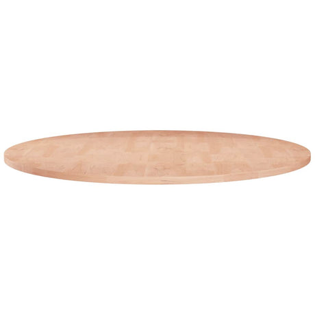 Vidaxl tafelblad rond ø80x1,5 cm onbehandeld massief eikenhout